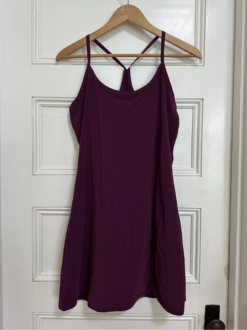 Outdoor Voices Exercise Dress, plum, size M